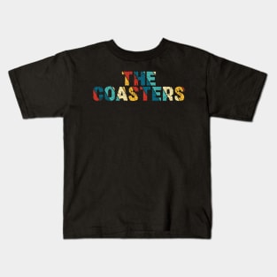 Retro Color - The Coasters Kids T-Shirt